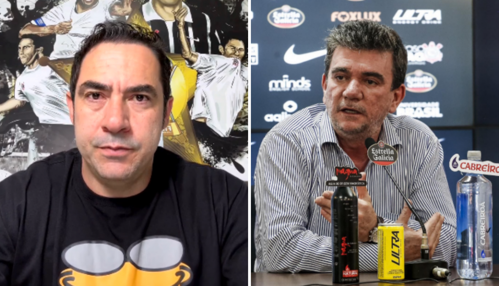 Chicão responde Andrés Sanchez, propõe desafio no estádio do Corinthians e dispara: ‘Covarde é você’