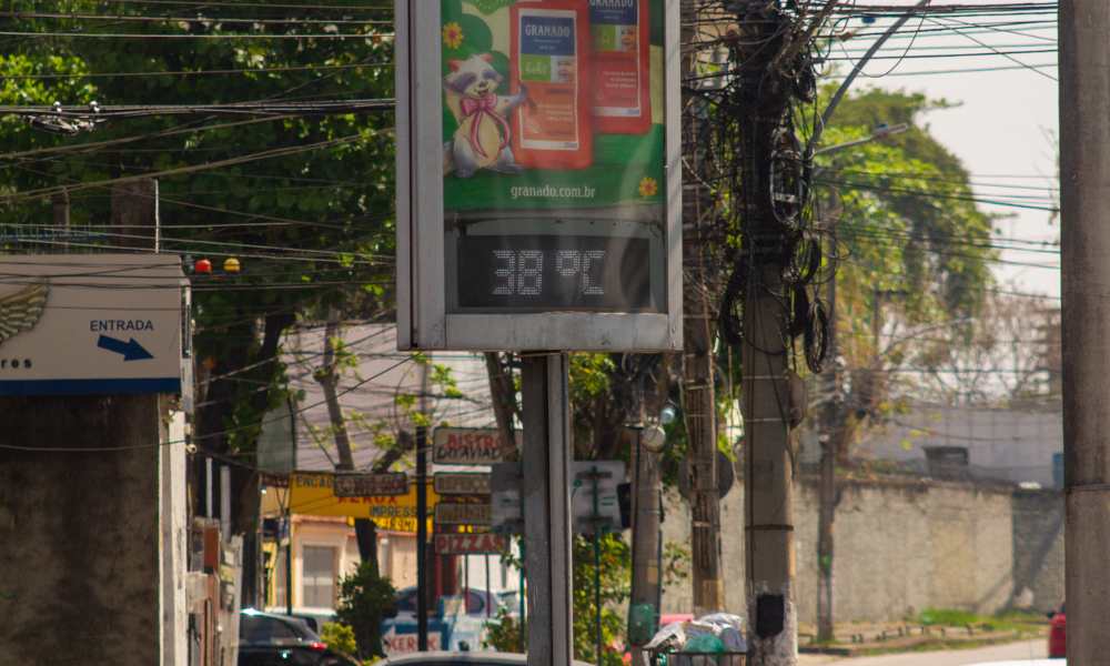 Onda de calor pode chegar a 40°C em certas localidades do país nesta quarta