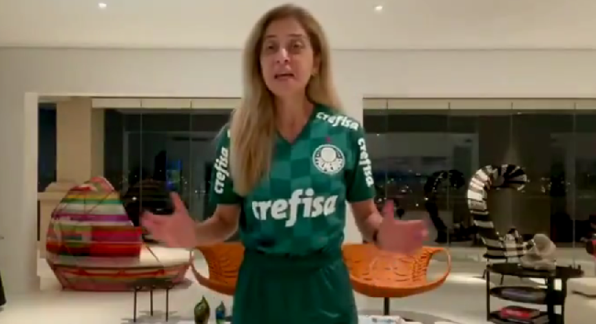 Leila Pereira comemora título do Palmeiras: ‘Patrocínio forte faz um time vencedor’