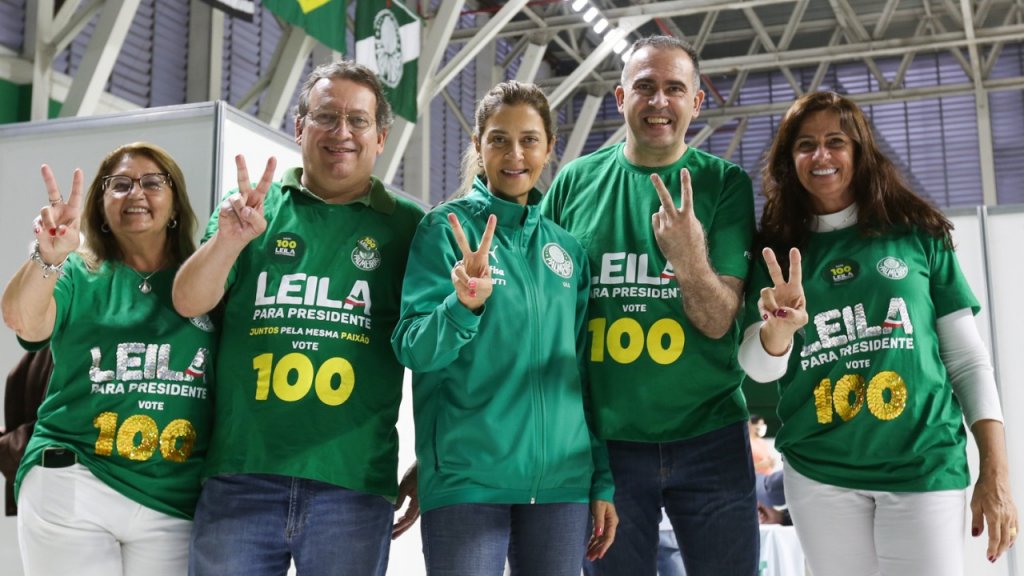 Leila Pereira é eleita e será a primeira mulher a presidir o Palmeiras na história 