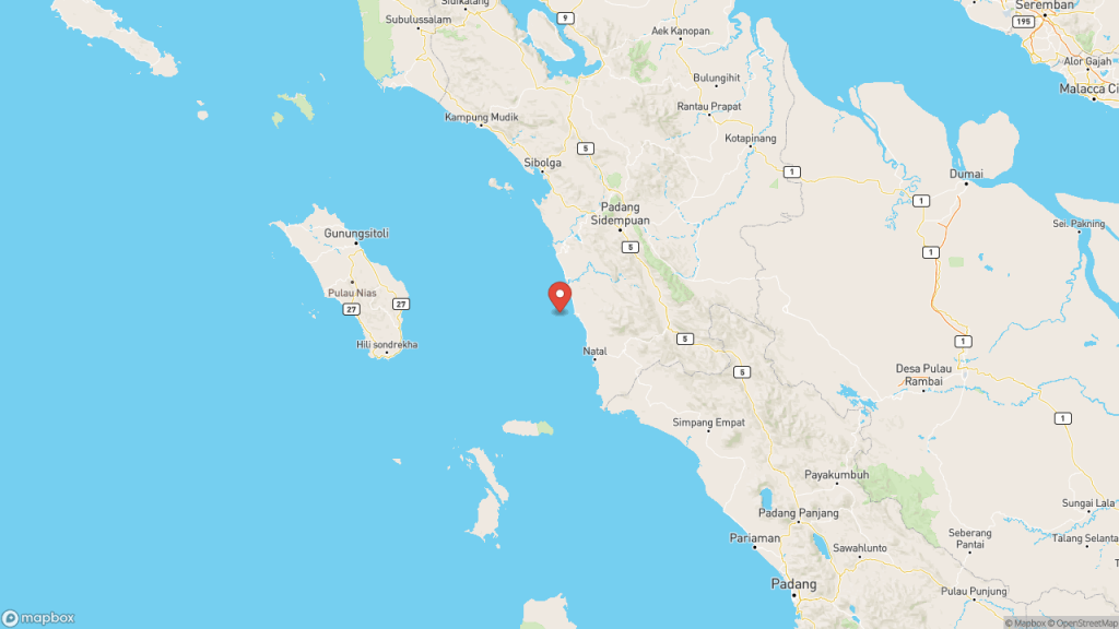 Terremoto de magnitude 6,1 atinge a ilha de Sumatra, na Indonésia
