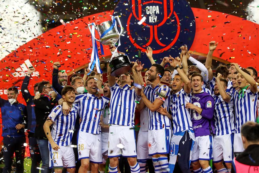 Real Sociedad ganha Copa do Rei e encerra jejum de 34 anos sem taças