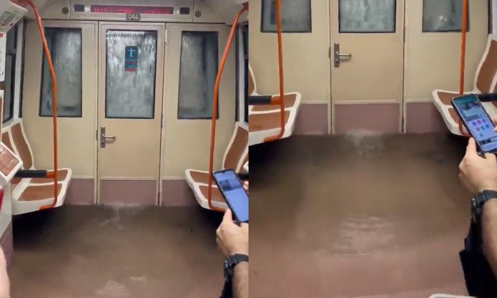 Chuvas torrenciais na Espanha deixam dois mortos e alagam vagão de metrô em Madri