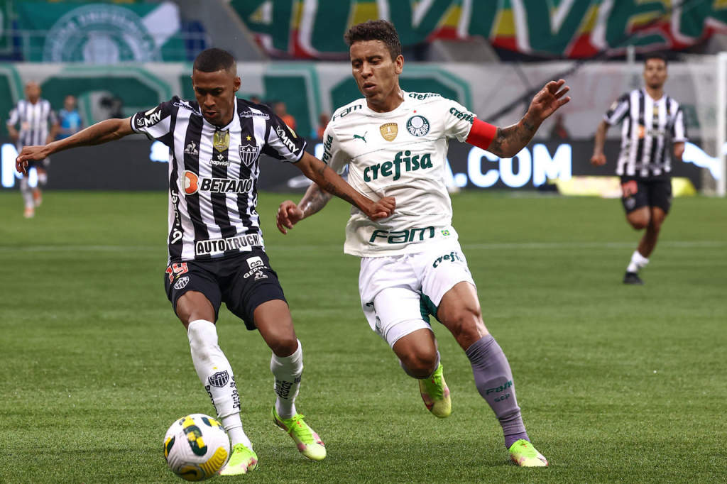 Em jogo marcado por discussões, Palmeiras e Atlético-MG ficam no empate