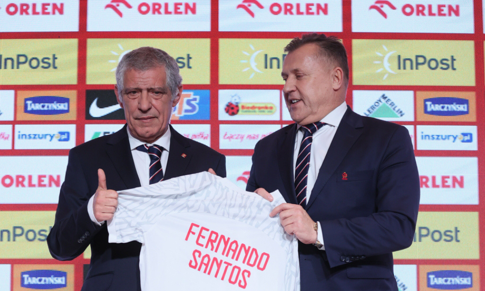 Seleção polonesa anuncia a contratação do técnico Fernando Santos