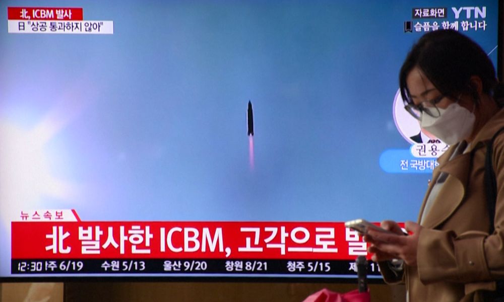 Coreia do Norte dispara míssil intercontinental capaz de atingir os Estados Unidos