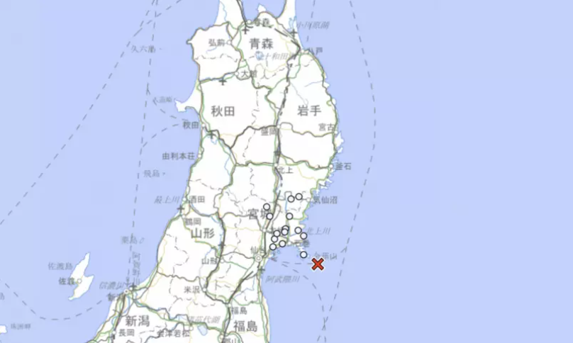 Terremoto de magnitude 6,6 atinge o leste do Japão, mas sem alerta de tsunami