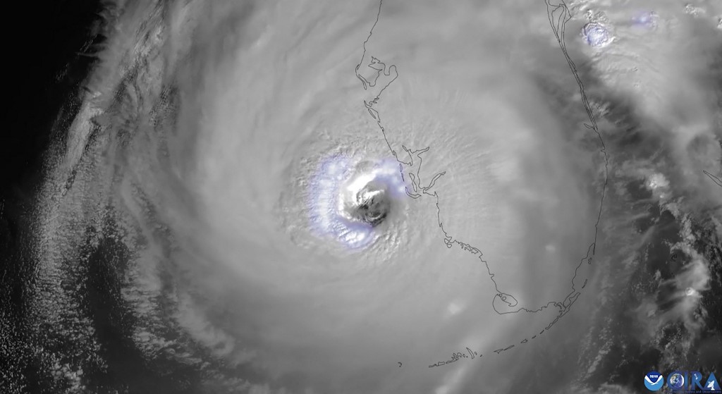 Furacão Ian é rebaixado a ciclone pós-tropical ao chegar à Carolina do Sul