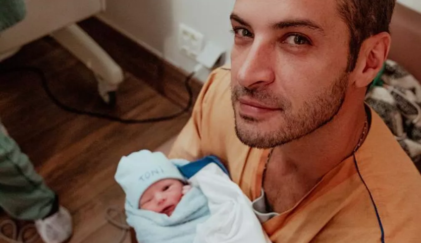 Filho de Leandro Lima, o Levi de ‘Pantanal’, nasce dentro do carro
