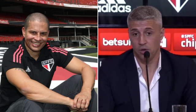 Rivais na Liga dos Campeões, Alex e Crespo buscam sincronia no São Paulo 