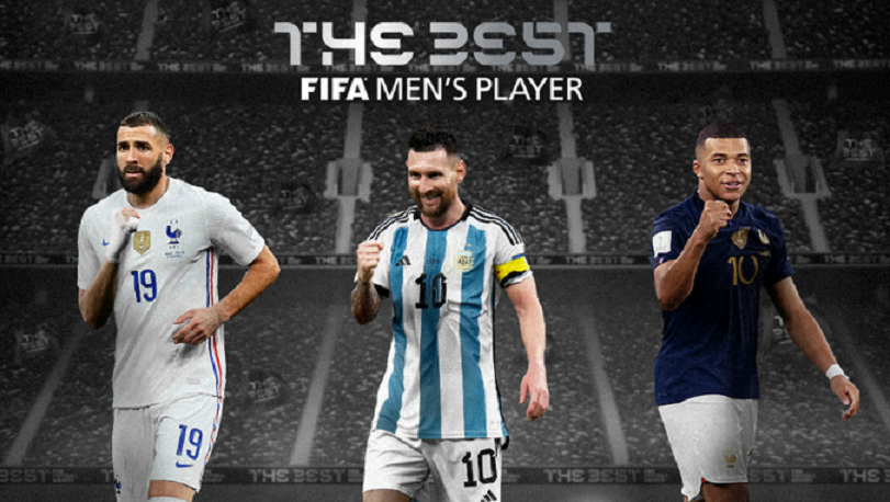 Messi, Mbappé e Benzema são os finalistas do Fifa The Best 2022