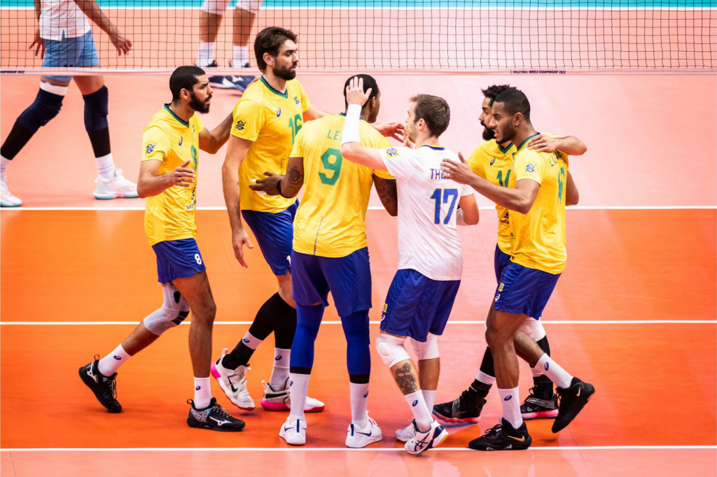 Brasil dá o troco na Argentina e vai à semifinal do Mundial de Vôlei Masculino