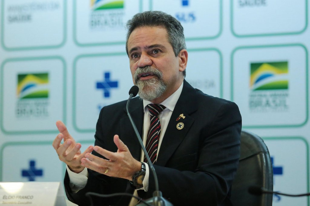 Élcio Franco é exonerado do cargo de secretário-Executivo do Ministério da Saúde