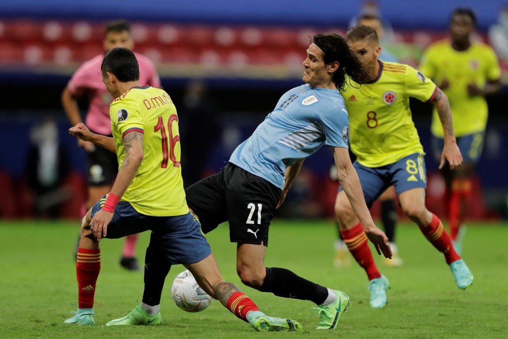 Colômbia vence o Uruguai nos pênaltis e se classifica à semifinal da Copa América