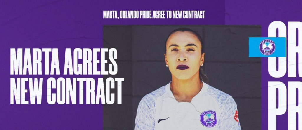 Marta frustra Corinthians e renova contrato com Orlando Pride; veja detalhes