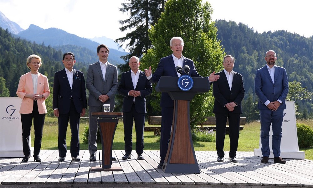 G7 lança programa para investir US$ 600 bilhões em países em desenvolvimento