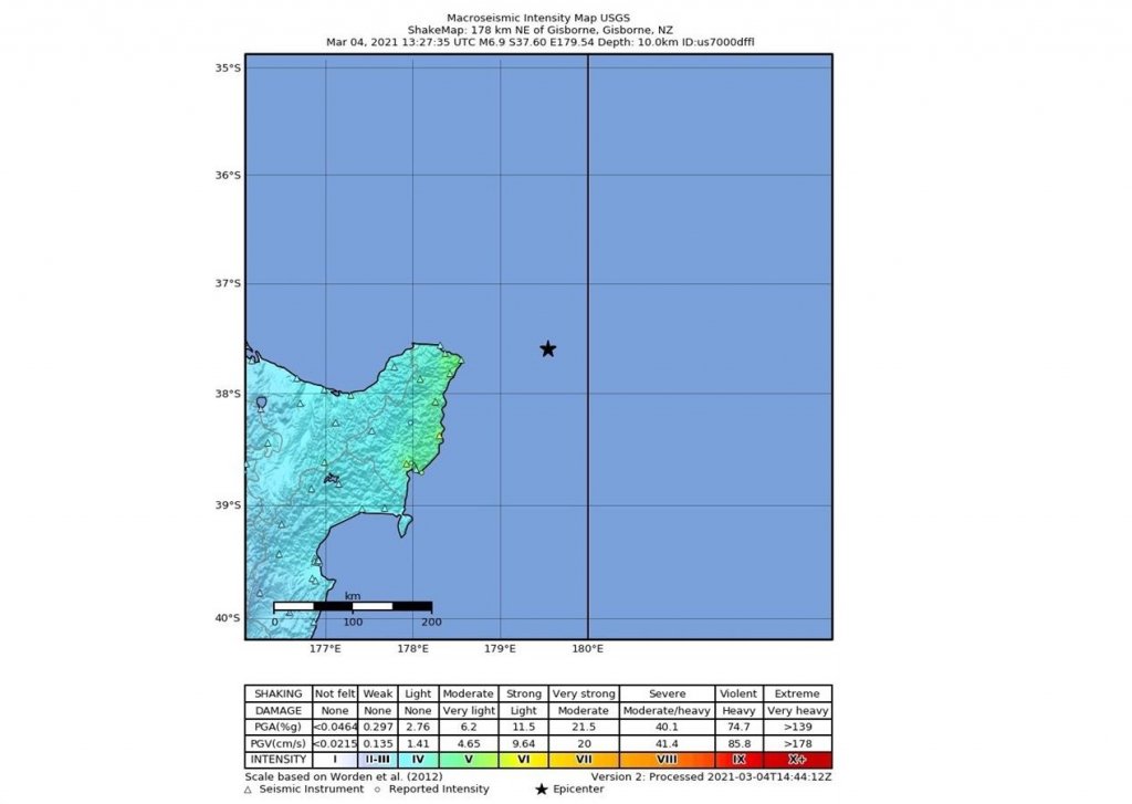 Nova Zelândia emite alerta de tsunami após terremoto de magnitude 7,3