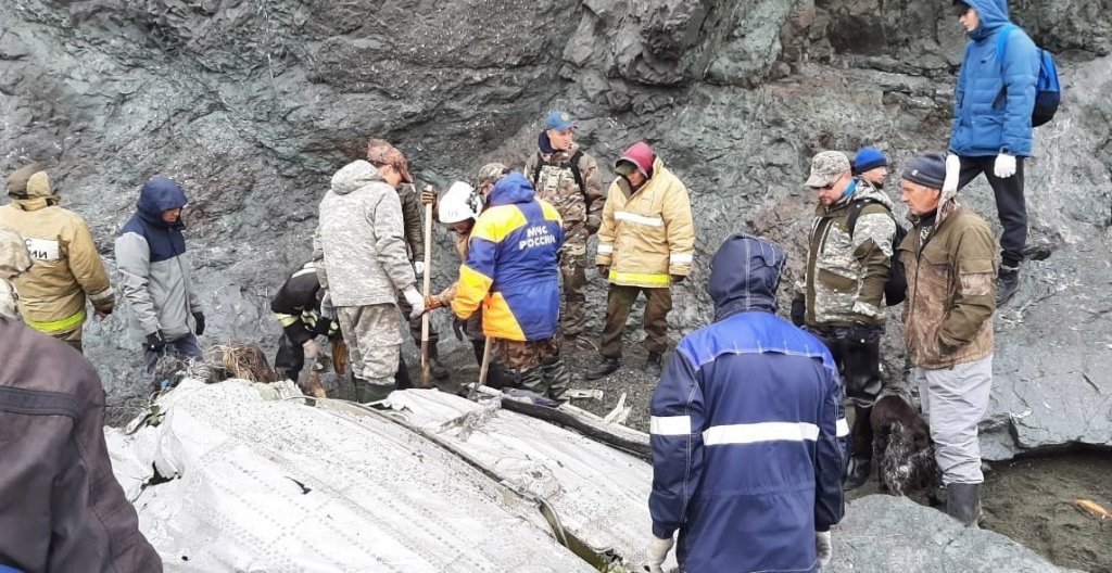 Corpos de 19 vítimas de queda de avião são encontrados na Rússia