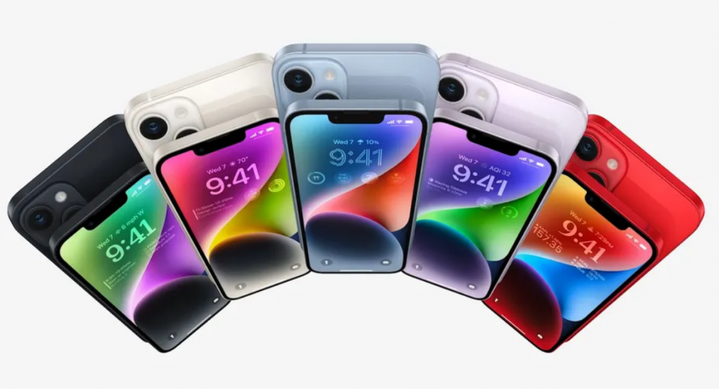 Apple anuncia iPhone 14 com novas cores e câmera mais sensível à luz