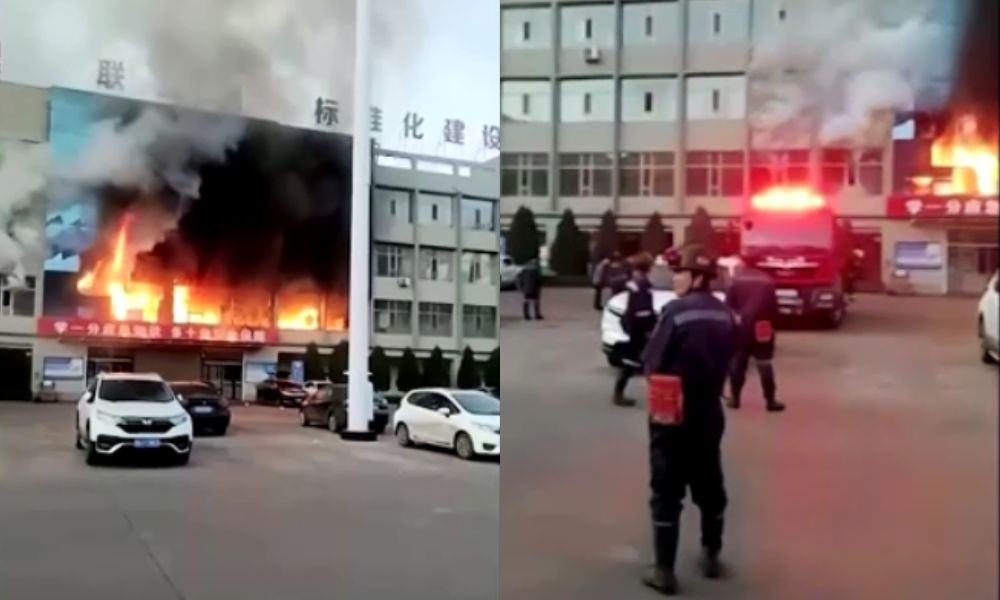 Incêndio em edifício deixa ao menos 26 mortos na China