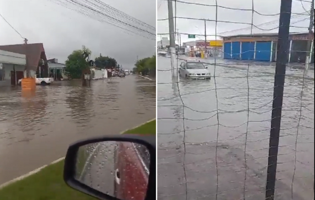Lago Guaíba sobe e águas invadem ruas de cidades no Rio Grande do Sul; assista