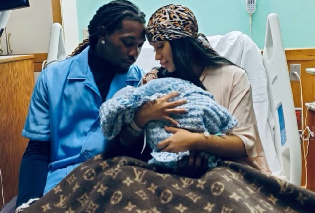 Cardi B anuncia nascimento do segundo filho com o rapper Offset