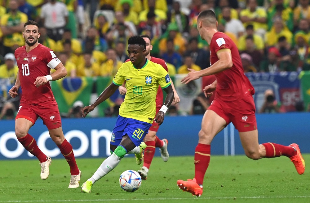 Vinicius Jr. prega respeito à Croácia e diz que continuará ‘bailando’ nas comemorações da seleção