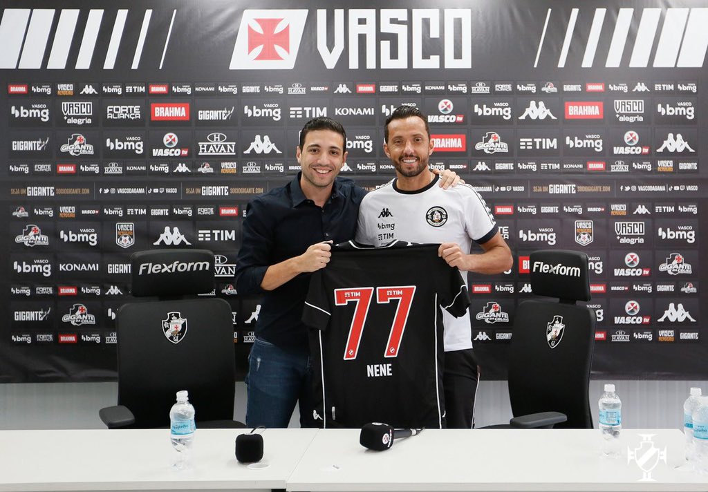 Nenê comemora retorno ao Vasco: ‘Clube que mais me identifiquei no Brasil’