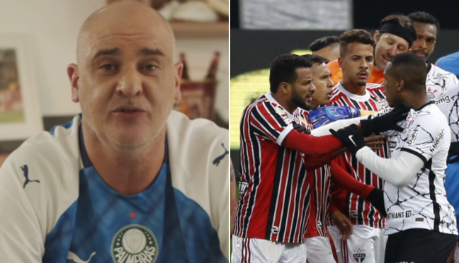 Marcos zoa rivais após empate sem gols entre Corinthians e São Paulo pelo Brasileiro