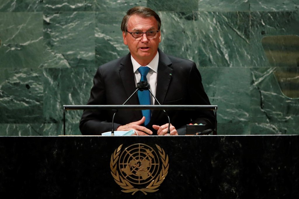 Na ONU, Bolsonaro fala em preservação ambiental e defende vacinação contra a Covid-19