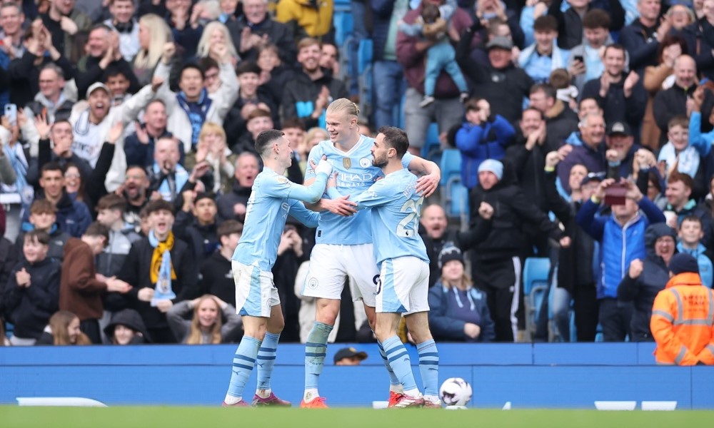 Haaland faz quatro gols e lidera goleada do Manchester City contra o Wolverhampton