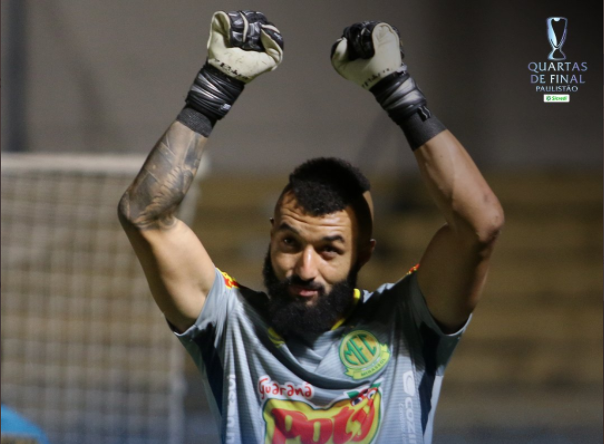 Após empate sem gols, Muralha defende dois pênaltis e leva Mirassol às semifinais do Paulista