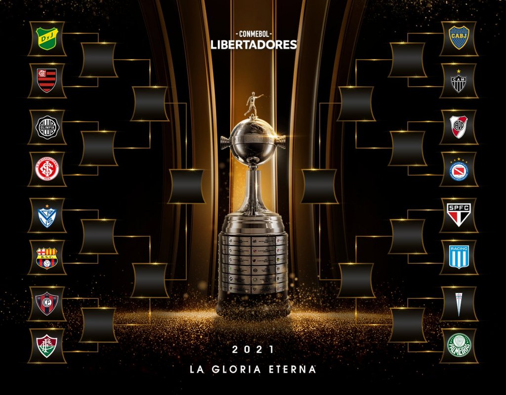 Conmebol divulga tabela detalhada das oitavas de final da Libertadores