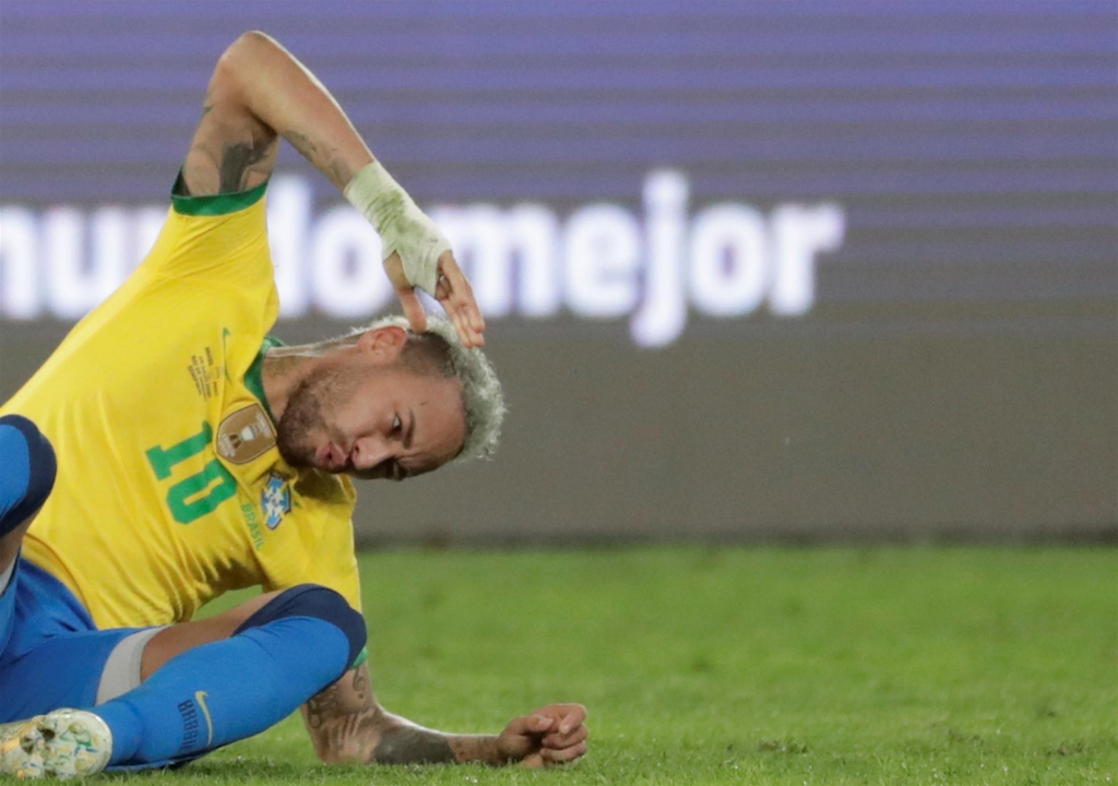 Neymar ironiza decisão da Conmebol de suspender Gabriel Jesus: ‘Estão de parabéns’