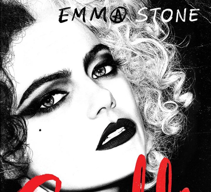 Emma Stone aparece como Cruella em primeiro cartaz do novo filme da Disney