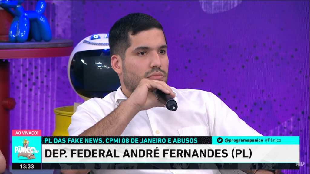 André Fernandes critica ação de Alexandre de Moraes contra Telegram: ‘Até esquerda enxerga o absurdo’