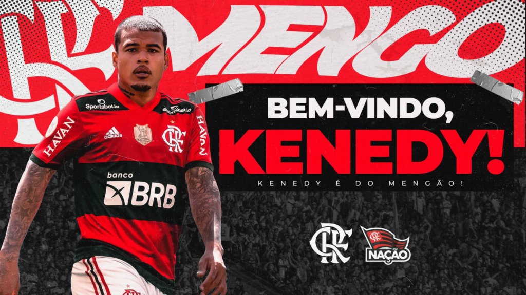 Flamengo anuncia contratação do meio-atacante Kenedy  