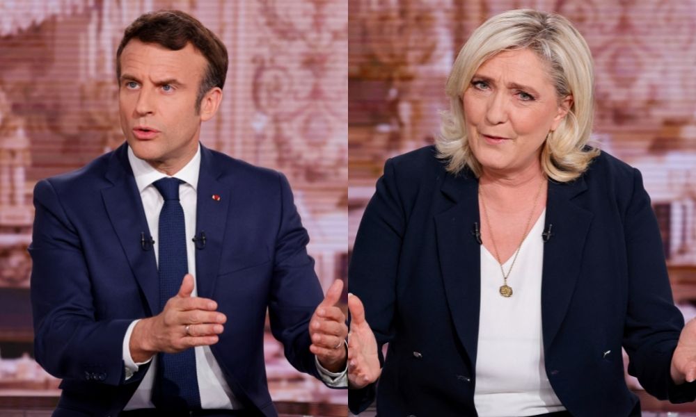 França vai às urnas hoje para escolher novo presidente; pesquisas apontam disputa entre Macron e Le Pen