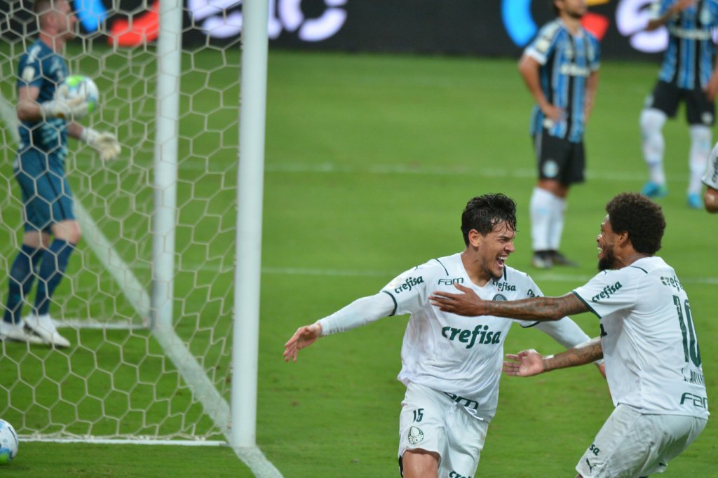 Palmeiras vence Grêmio por 1 a 0 na primeira partida da final da Copa do Brasil