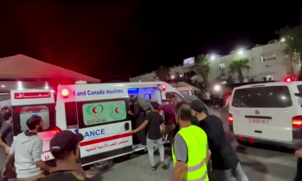 OMS condena ataque ao hospital Ahli Arab na Faixa de Gaza