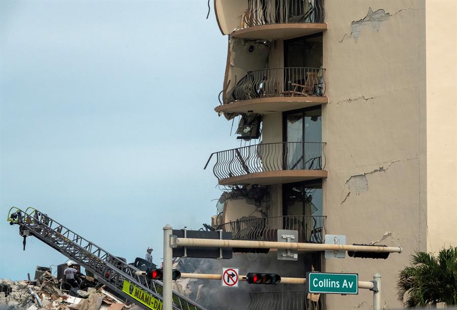 Moradores de prédio evacuado em Miami vão ficar em hotéis durante obras de reparo