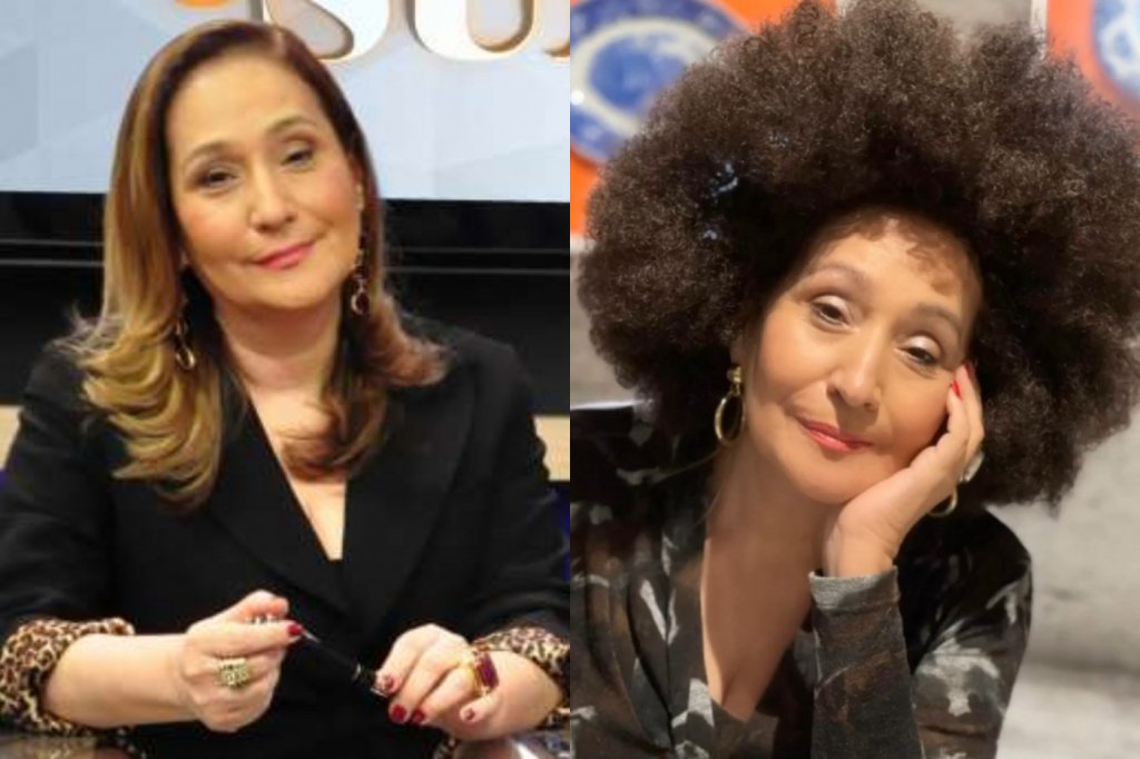 Sonia Abrão é criticada após publicar foto com peruca black power