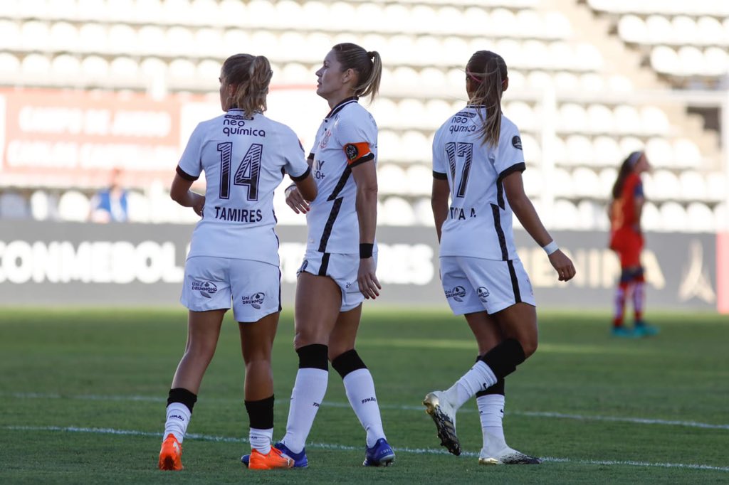 Na estreia da Libertadores Feminina, Corinthians vence El Nacional por 16 a 0