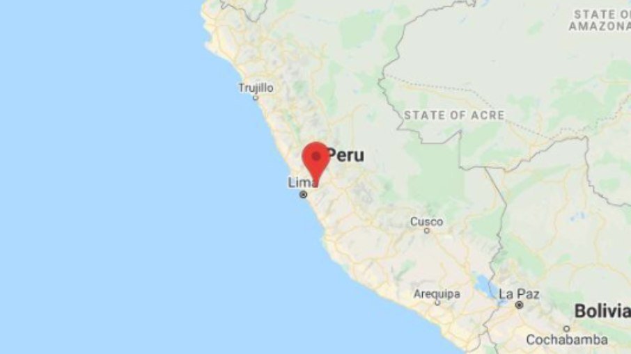 Terremoto de 5,6 graus atinge o Peru e deixa ao menos nove feridos em Lima