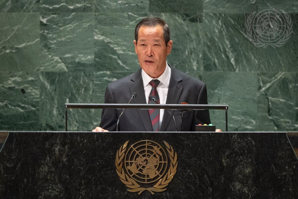 Coreia do Norte diz na ONU que península está ‘à beira de uma guerra nuclear’ por causa dos EUA