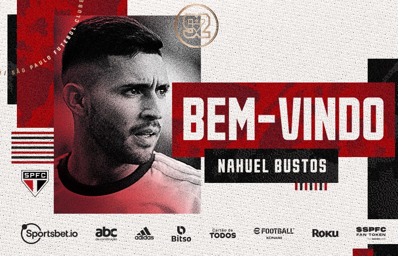 São Paulo anuncia contratação por empréstimo de Nahuel Bustos; veja detalhes