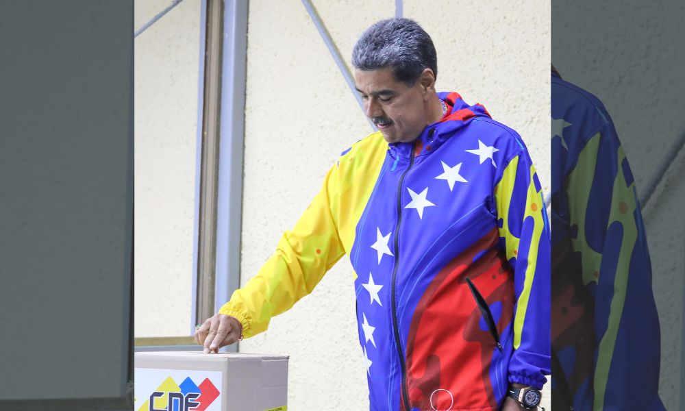 Maduro discursa após vencer eleições na Venezuela e promete ‘paz e estabilidade’