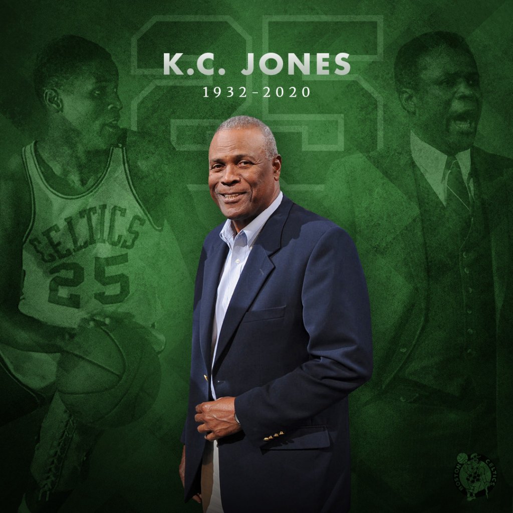 Ídolo do Boston Celtics, K.C. Jones morre aos 88 anos