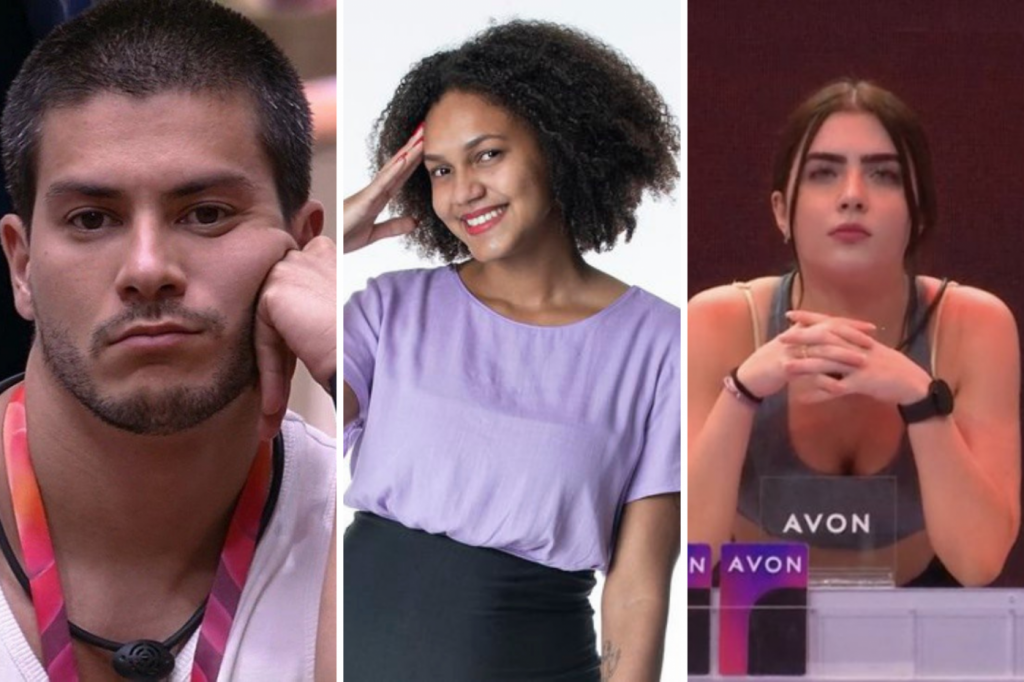 ENQUETE ‘BBB 22’ – Quem você quer que saia: Arthur Aguiar, Jessilane ou Jade Picon?