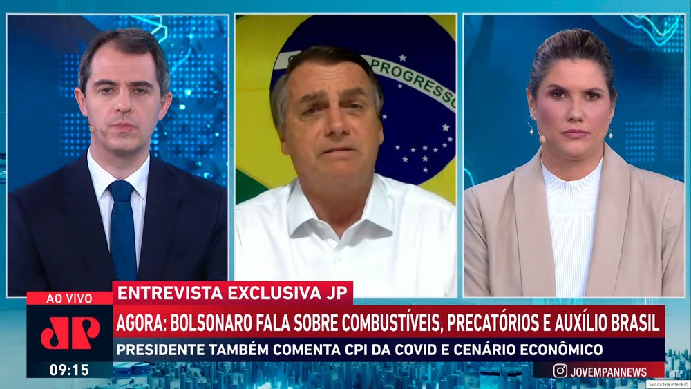 Bolsonaro afirma que deve se filiar ao PP ou ao PL: ‘Me dou bem com os dois partidos’